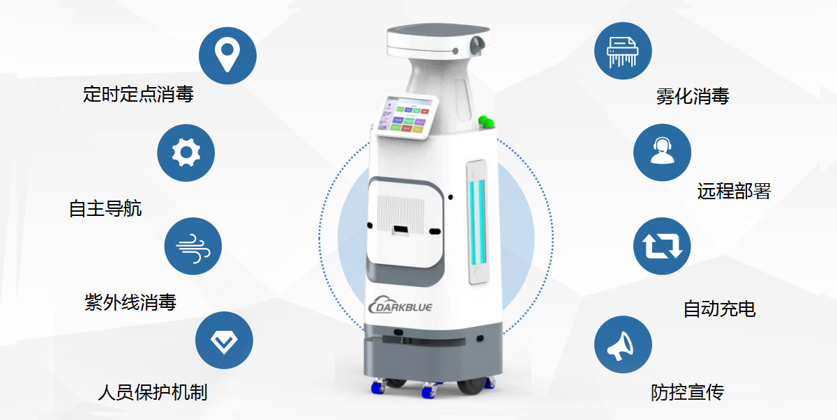 智能消毒機器人 智能消毒機器人