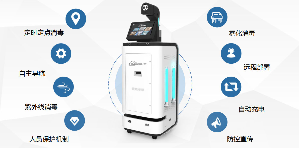 智能消毒機器人V6 智能消毒機器人V6